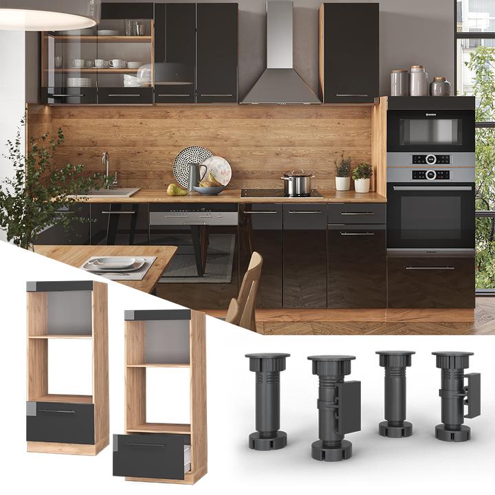Actual product image Vicco Mikrowellenschrank Fame-Line (60 x 58 x 153.5 cm)