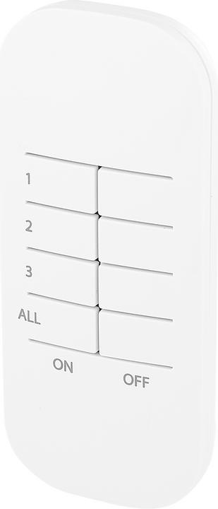 Actual product image Smartwares Light switch set radio built-in switch + remote control (Heating actuator)