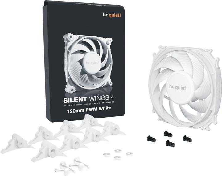 Productafbeelding be quiet! SILENT WINGS 4 Wit 120mm PWM (120 mm, 1 x)
