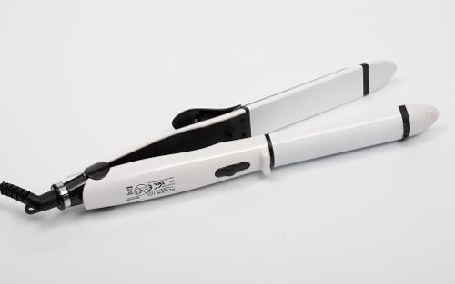 Produktbild Adler Hair straightener Warranty 24 months, Ceramic heating system, 50 W, White (Glätteisen)