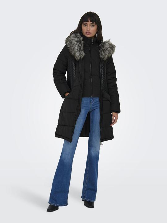 Immagine prodotto Only Cappotto con cappuccio in pelliccia (XS)