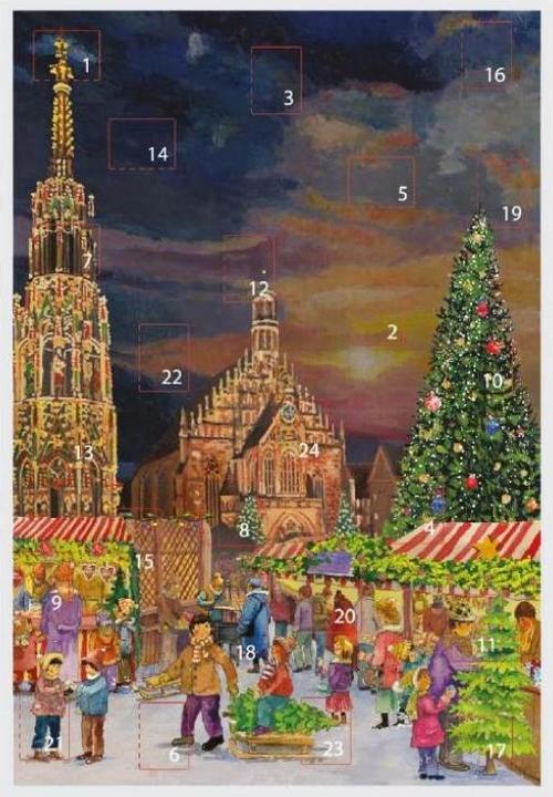 Produktbild Nürnberg Schöner Brunnen
