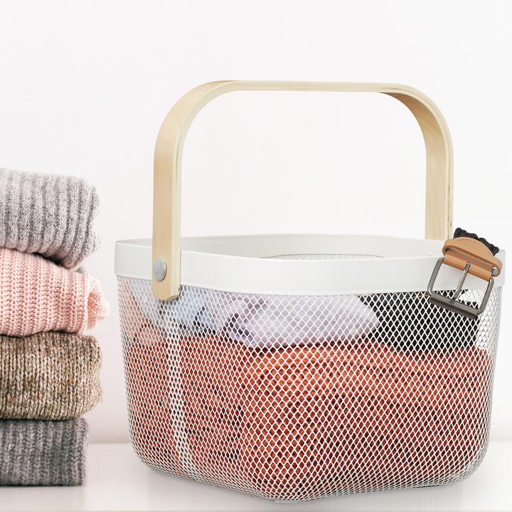 Produktbild Relaxdays Aufbewahrungskorb (1 x, 26 x 24.5 x 17.5 cm)