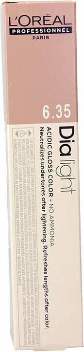 Image du produit L'Oréal Professionnel DIA LIGHT gel-crème acide sans amoniaque #6,35 50 ml (#6,35)