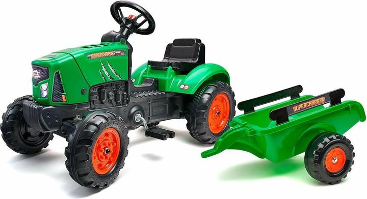 Falk Toys Traktor mit Anhänger