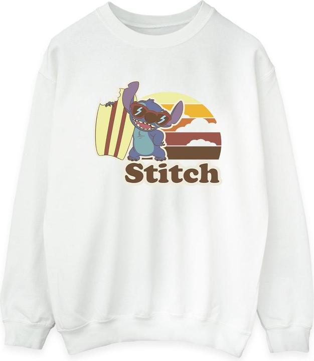 Disney Lilo And Stitch Bitten Surfboard Sweatshirt (L)