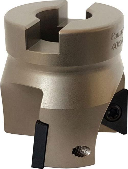 Produktbild Paulimot Messerkopf 40 mm mit 3 Schneidplatten (TiAlN-beschichtet)