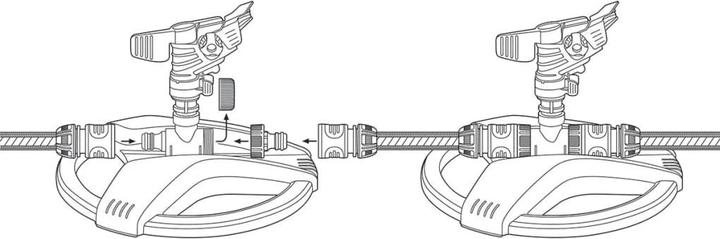 Immagine prodotto Gardena Sprinkler a impulsi, a cerchio e a settori premium (Irrigatore circolare)