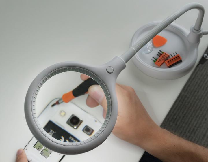 Productafbeelding Goobay LED staand/klemmend loeparmatuur, 6 W (480 lm)