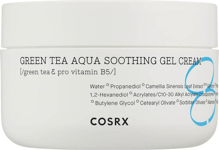 Actual product image Cosrx green tea aqua soothing gel cream (50 ml, 24h cream)