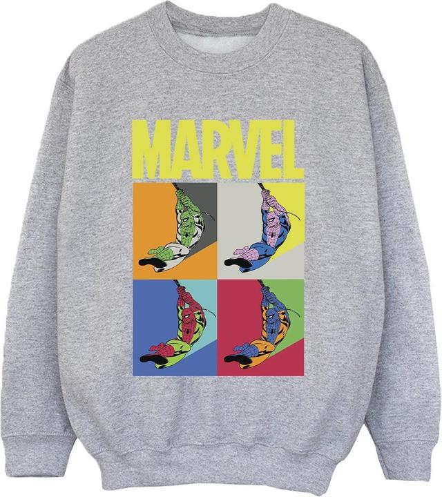 SpiderMan Pop Art Sweatshirt Jungen (152, 158)