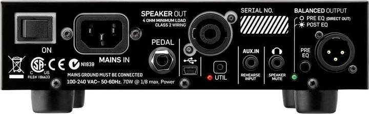 Produktbild TC Electronic BH250 Gitarrenvorverstärker (Bass, 250 W)