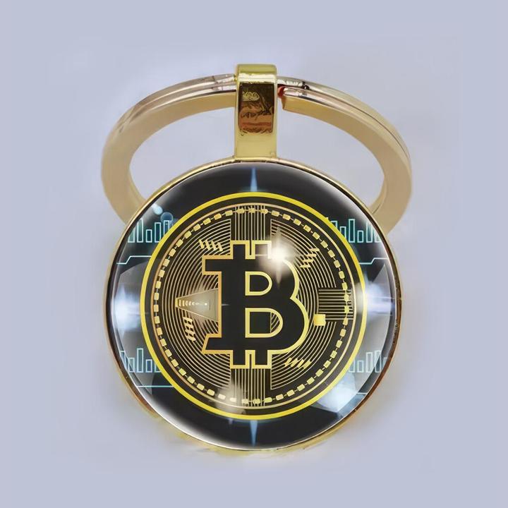 X-Tac Bitcoin Schlüsselanhänger