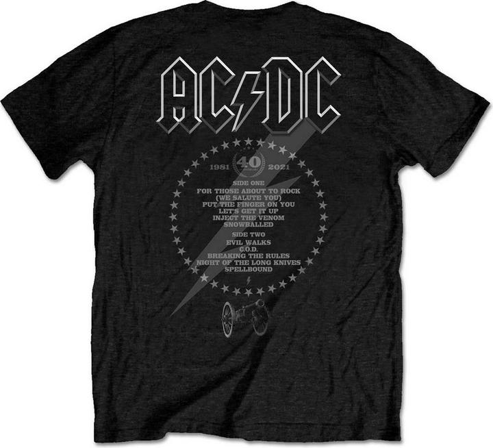 Produktbild AC/DC For Those About To Rock 40th TShirt (L)
