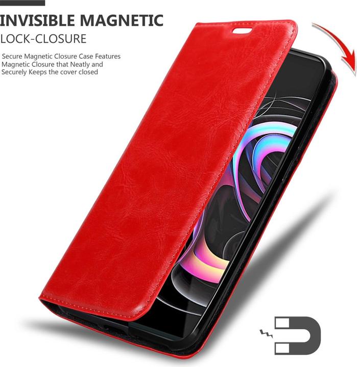 Actual product image Cadorabo Case for Motorola EDGE 20 PRO / EDGE S PRO in Book Invis. Magnet Style (Motorola Edge S Pro, Motorola Edge 20 Pro)