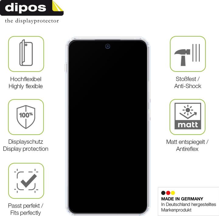 Actual product image Dipos Full Cover Screen Protector Matte (1 Piece, OnePlus Nord 4)