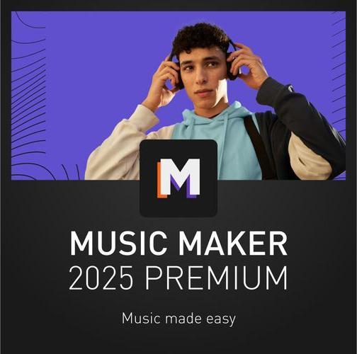 Immagine prodotto Magix Codice per il download di Music Maker 2025 Premium (1 Utente, 1 Dispositivi/Utenti, Senza limiti)