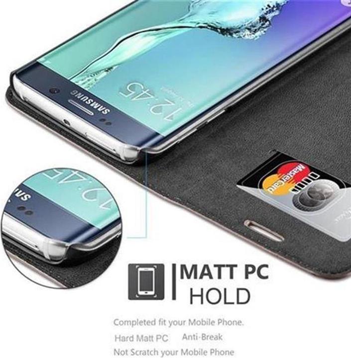 Immagine prodotto Cadorabo Copertina magnetica invisibile del libro (Samsung Galaxy S6 Edge)