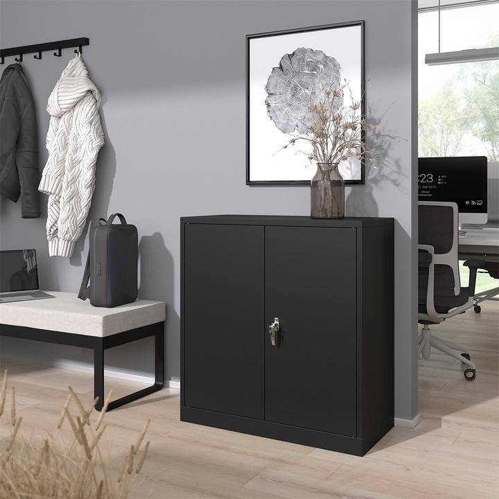 Produktbild Vicco Metallschrank (85 x 39 x 90 cm)