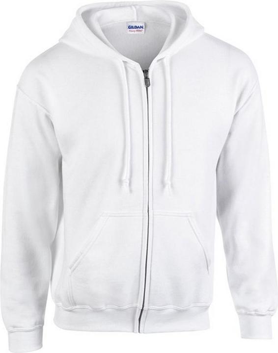 Gildan Hoodie mit durchgehendem Reissverschluss (L)