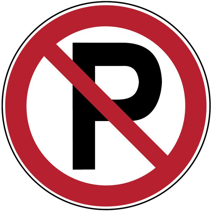 Produktbild Brady PIC 225-DIA 200-B7527, Verbotsschilder - Parken Verboten