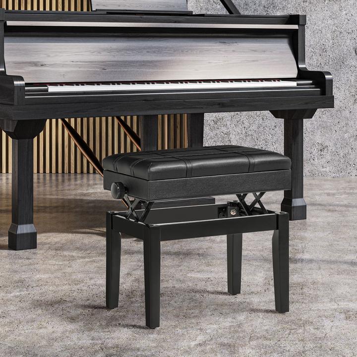 Image du produit Homcom Banc de piano avec espace de rangement (Banc de piano)