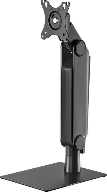 Actual product image Goobay Free-standing single monitor mount, black (Table, 32")