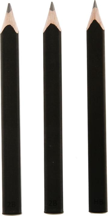 Moleskine Pencils (3 mm, HB, 2B, 1 x)