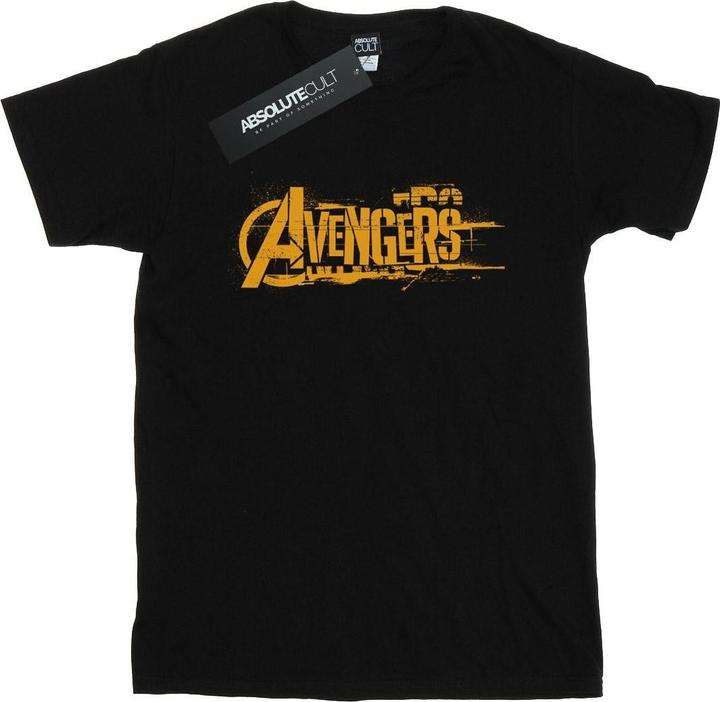 Produktbild Avengers Infinity War Orange Logo TShirt (3XL)