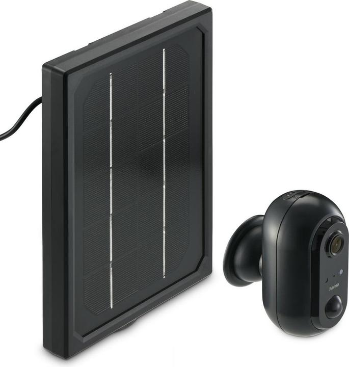 Produktbild Hama Überwachungskamera, WLAN-Kamera outdoor, Akku, Solar, Aufzeichnung, 1080p (1920 x 1080 Pixels)