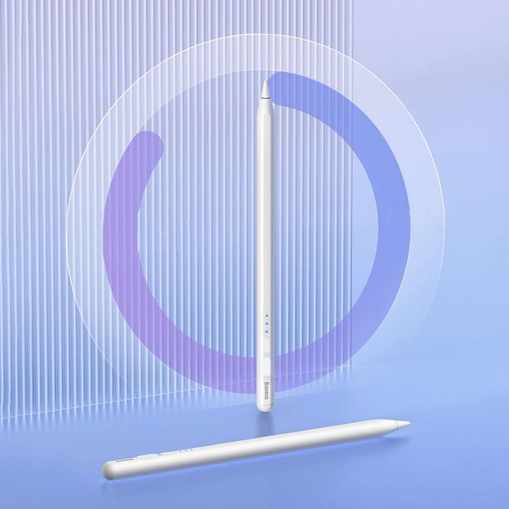 Actual product image Baseus Smooth Writing 2 Stylus Pen su LED Indicators (baltas)