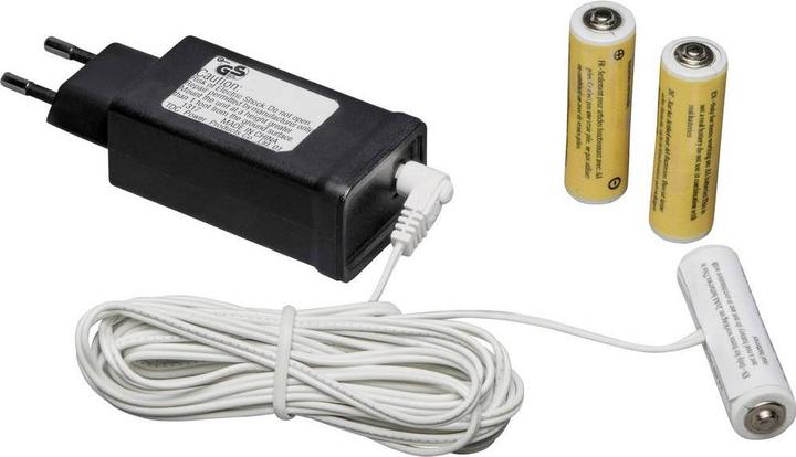 Konstsmide Adaptateur secteur pour les articles à piles (3 m)