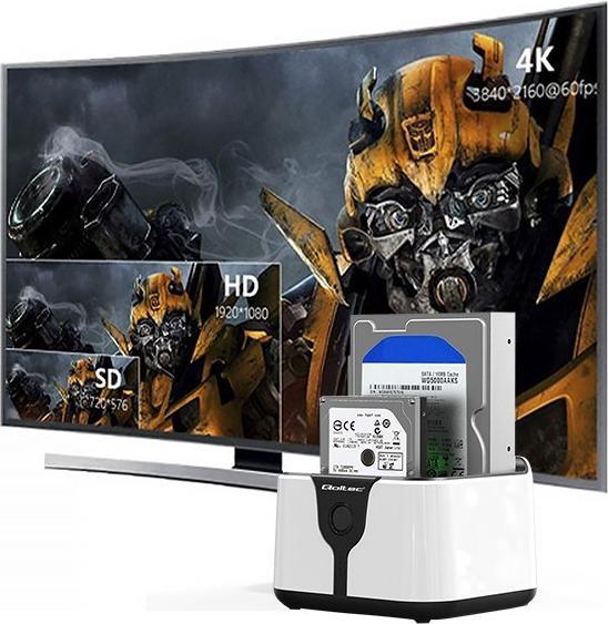 Actual product image Qoltec Stacja dokujaca do dysków HDD S