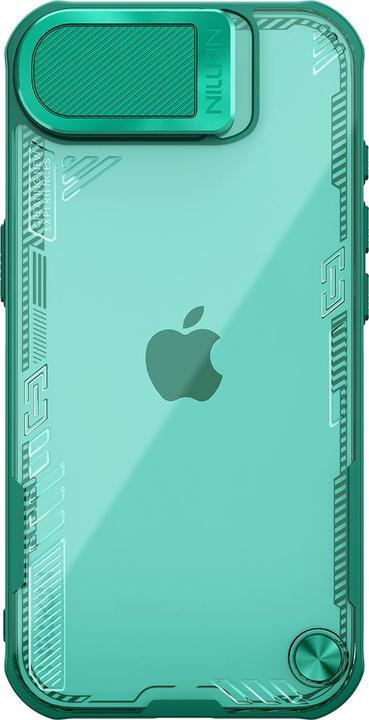 Produktbild Nillkin Iceblade Prop Case mit Objektivabdeckung und Ständer für iPhone 16e - Grün (Apple iPhone 16e)