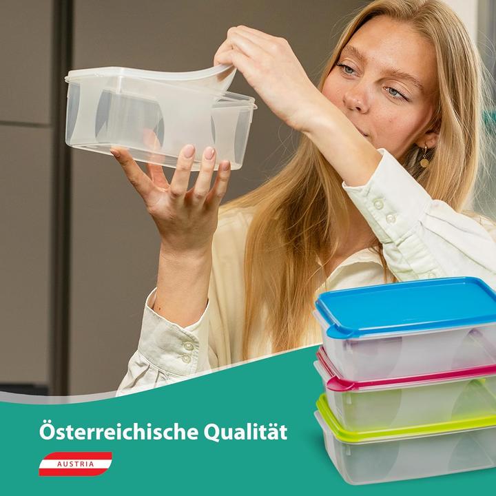 Produktbild Mira Home 12er-Set Gefrierdosen (0,3L) für Mealprep (0.30 l)