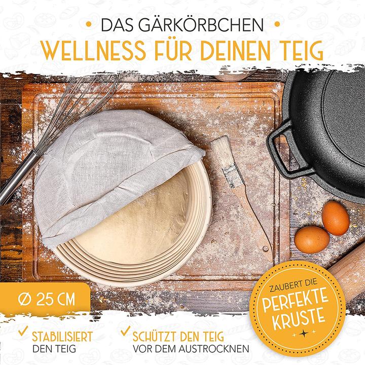 Produktbild Krustenzauber Gusseisen Brot Topf (Gusseisen)