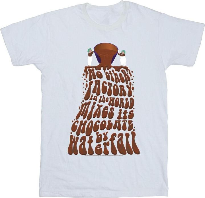 Willy Wonka & the Chocolate Factory Chocolate Waterfall TShirt Mädchen