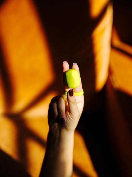 Image du produit Dame Products Fin Finger Vibrator Citrus
