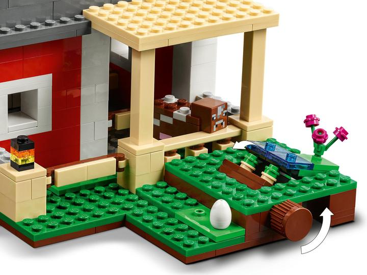 Image du produit LEGO La grange rouge (21187, LEGO Minecraft)