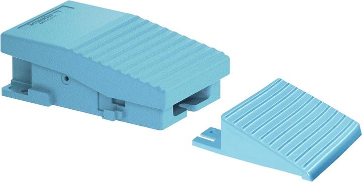 Produktbild Schneider Electric Fussschalter, Harmony XPE, einfach, Metall, blau,1-stufig, 2Ö+2S, IP66, Analogausgang XPEM129