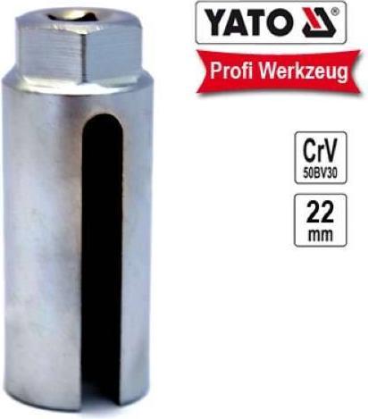 Image du produit Yato Clé de sonde lambda professionnelle (22 mm)