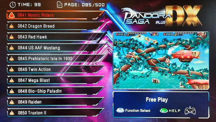 Produktbild Pandora DX Saga Plus (5000 Spiele)