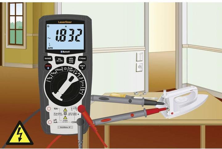 Actual product image Laserliner MultiMeter XP (BT) (CAT III 1000V, CAT IV 600V)