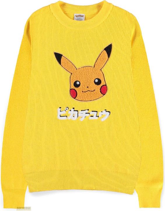 Difuzed Pokémon Sweatshirt Fun Jumper Pikachu Grösse M (M)