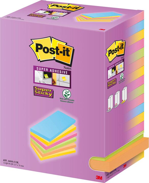 Immagine prodotto Post-it Super appiccicoso (127 x 76 mm)