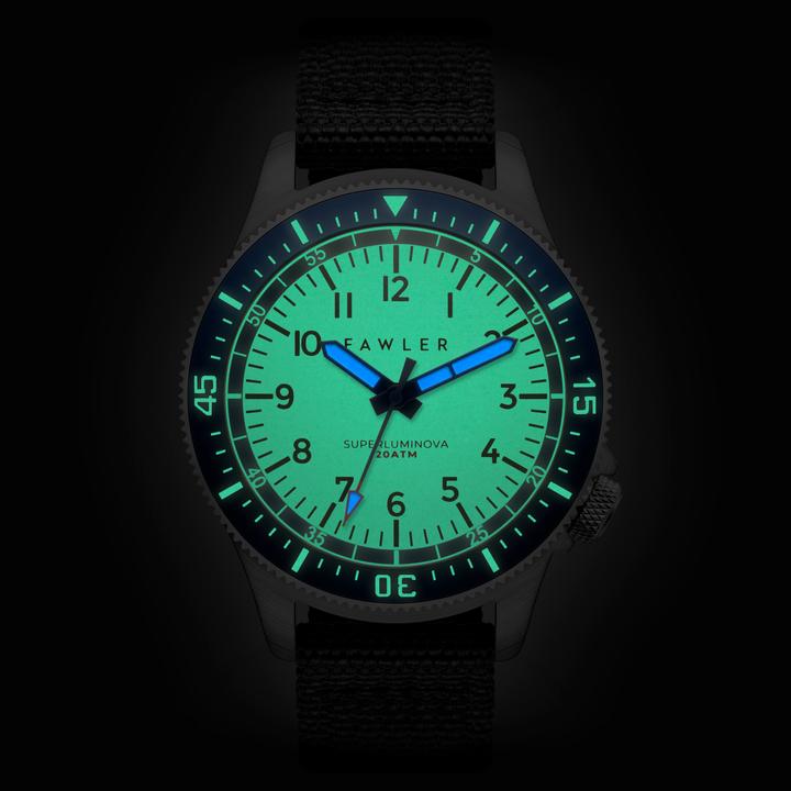 Actual product image Fawler Luscent (Diving watch, 45 mm)