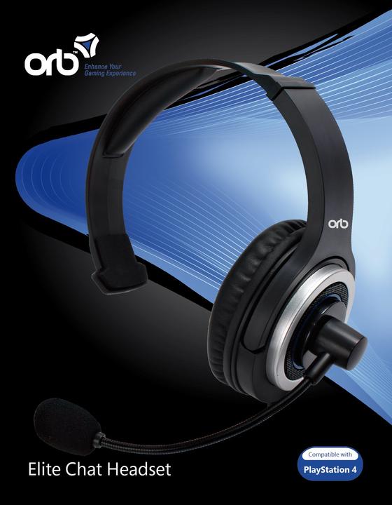 Actual product image ORB Playstation 4 - Elite Chat Headset () (Cable)