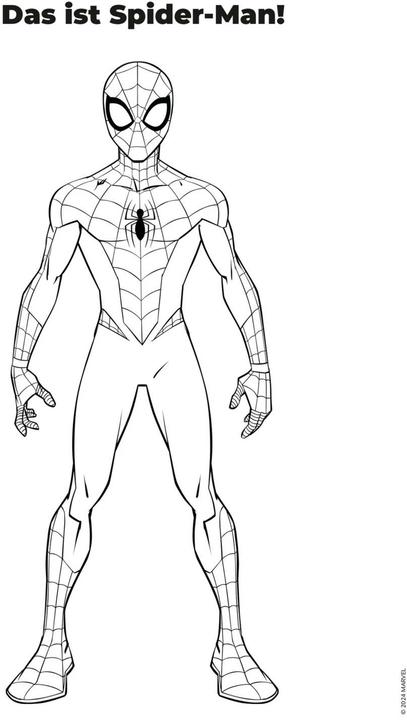Immagine prodotto Spider-Man: il divertimento del supereroe da colorare