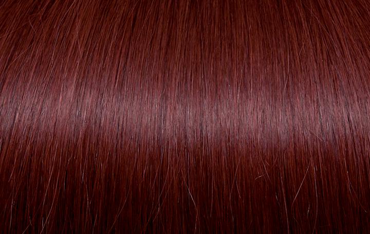 Seiseta Classic Keratin Fusion Glatt 530 tiefes Dunkelrot 50/55 cm (Tiefes Dunkelrot, 55 cm)