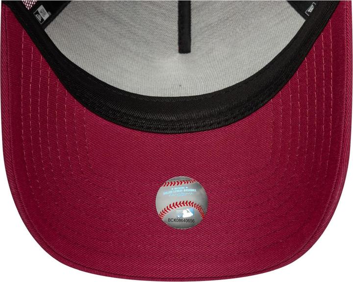 Actual product image New Era A-Frame Trucker Cap - Los Angeles Dodgers Maroon